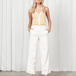 Redberry Kai Top (Yellow) Tops