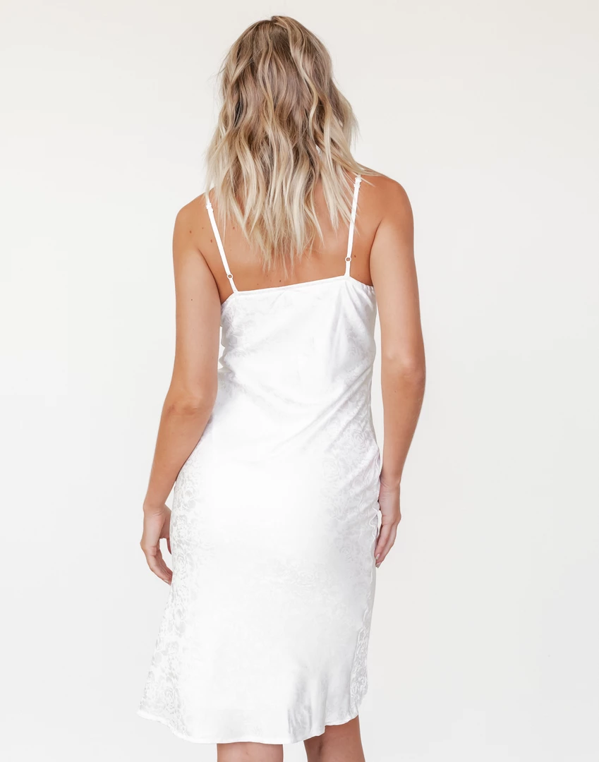 Reverse Dresses Brylee Midi Dress (White) 4 Reverse Dresses Brylee Midi Dress (White)