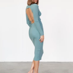 Style State Niko Midi Dress (Teal)