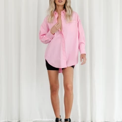 Charcoal Clothing Anissa Shirt (Pink)