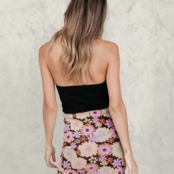 Pink Diamond Tora Top (Black)