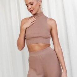 Thanne Temporary Love Top (Brown) Sets + Co-ords