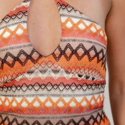 Into Fashion Pia Mini Dress Dresses