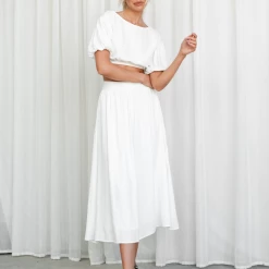 Pink Diamond Roselle Top (White) 11 Pink Diamond Roselle Top (White)