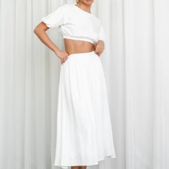 Pink Diamond Roselle Top (White) 10 Pink Diamond Roselle Top (White)