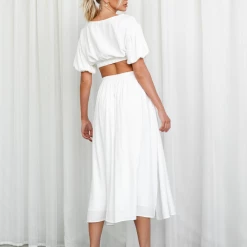 Pink Diamond Roselle Top (White) 9 Pink Diamond Roselle Top (White)