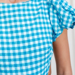 Shareen Collection Sundaze Midi Dress (Blue)