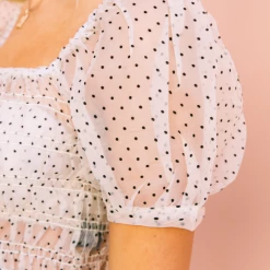 Red Berry Primrose Crop Top Tops