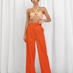 My Girl Sitting Pretty Crop Top (Orange) 13 My Girl Sitting Pretty Crop Top (Orange)