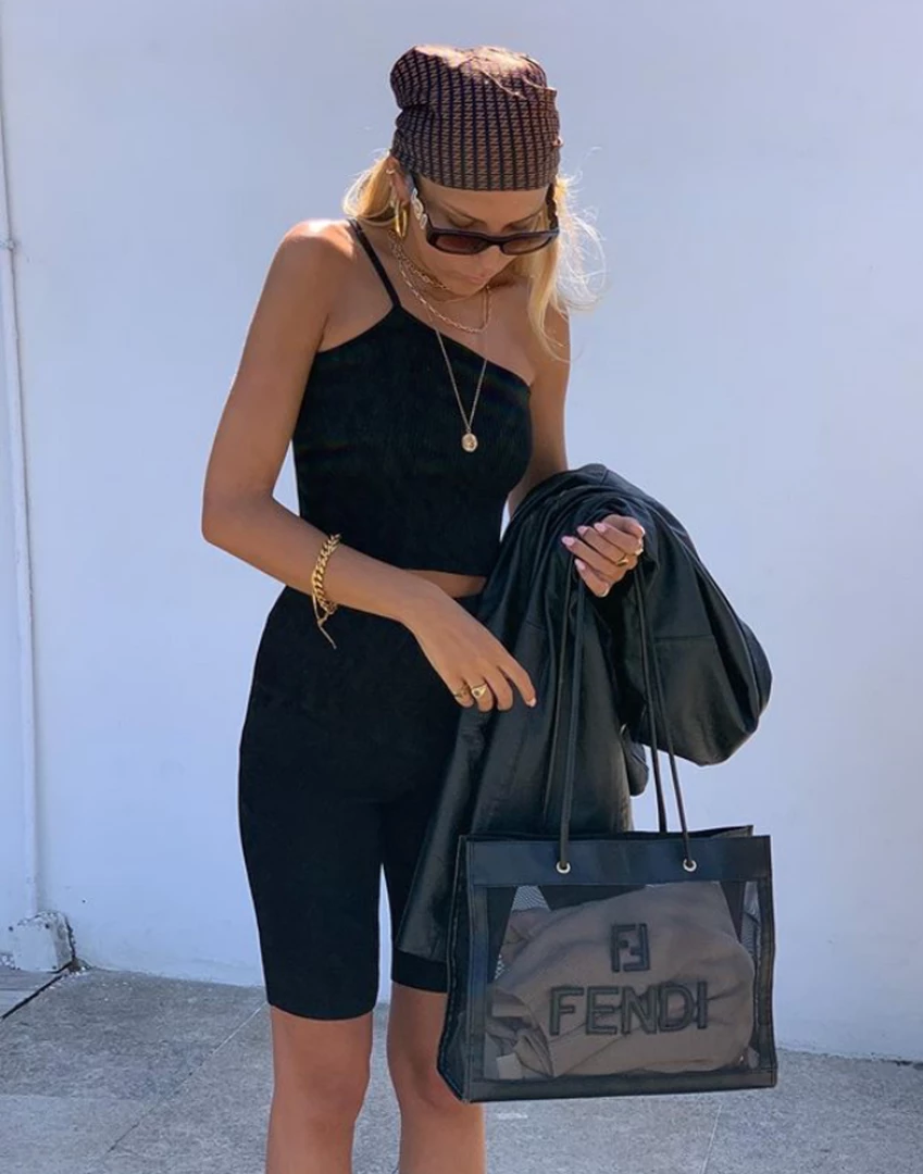 Oscar Street Devoted Crop Top (Black) 1 Oscar Street Devoted Crop Top (Black)