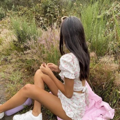 Mint Vanilla Jane Crop Top