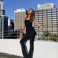 Charcoal Clothing Deadline Mesh Pants (Black) New Arrivals