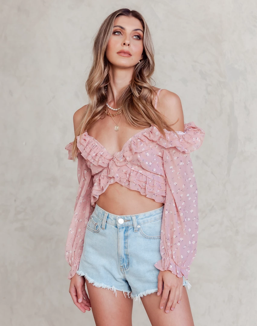 Pink Diamond Skylar Top 3 Pink Diamond Skylar Top