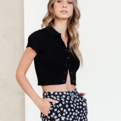 Into Fashion Naya Top (Black) 11 Into Fashion Naya Top (Black)