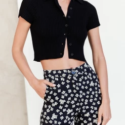 Into Fashion Naya Top (Black)