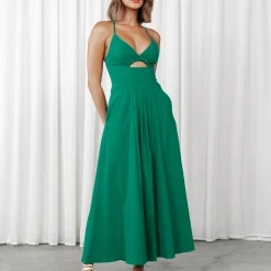Thanne Dresses Zulu Maxi Dress (Green)