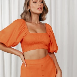 Thanne Noha Top (Orange)