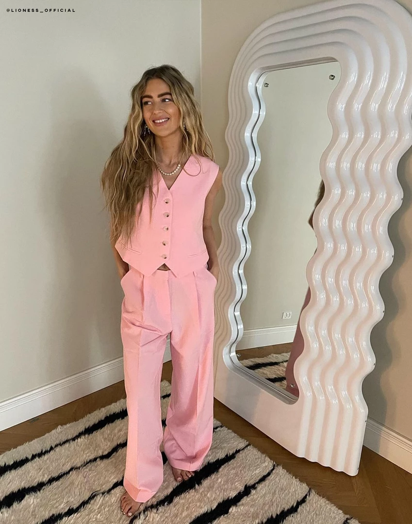 Mulholland Drive Pants (Pink) - By Lioness 1 Mulholland Drive Pants (Pink) - By Lioness