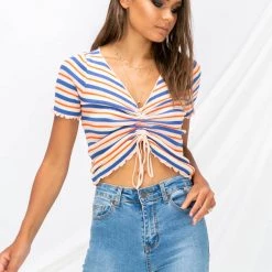 Red Berry Cruel Intentions Crop Top Tops