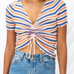 Red Berry Cruel Intentions Crop Top Tops