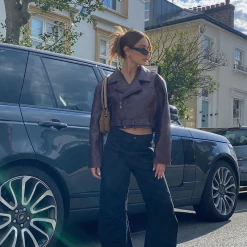 Staten Island Jacket (Mulberry) - By Lioness New Arrivals