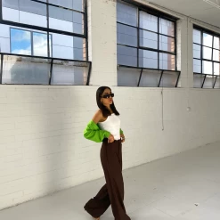 Into Fashion South Coast Pants (Brown)