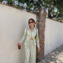 Into Fashions Amelia Pants (Green) New Arrivals