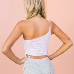 Paper Closet Tops Serenade Crop Top (White)