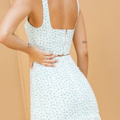 Mint Vanilla Natalie Mini Skirt Sets + Co-ords