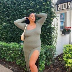 Sweet Pot Arna Knit Maxi Dress Dresses