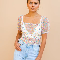 8 Birdies Britta Crop Top