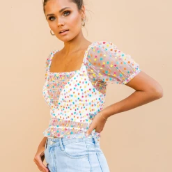 8 Birdies Britta Crop Top