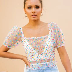 8 Birdies Britta Crop Top