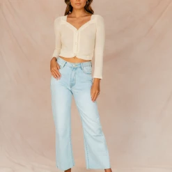 Oscar Street Absent Mind Top (Cream) 13 Oscar Street Absent Mind Top (Cream)