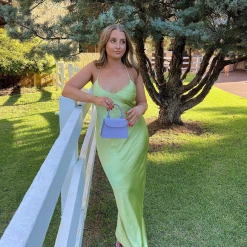 Charcoal Clothing Ceclia Maxi Dress (Green) 16 Charcoal Clothing Ceclia Maxi Dress (Green)