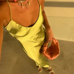 Charcoal Clothing Ceclia Maxi Dress (Green)