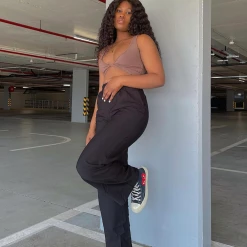 Charcoal Clothing New Girl Pants (Black) Bottoms