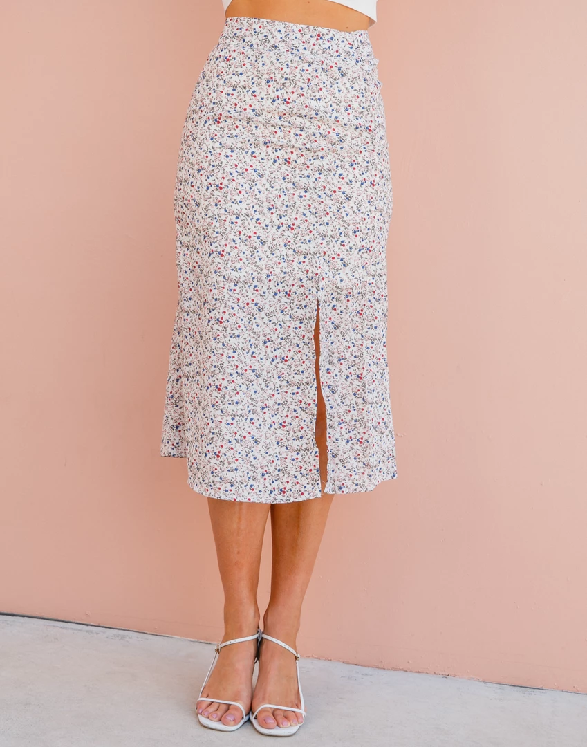 Red Berry Mystique Midi Skirt 3 Red Berry Mystique Midi Skirt