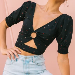 8 Birdies Tops Eves Crop Top 16 8 Birdies Tops Eves Crop Top