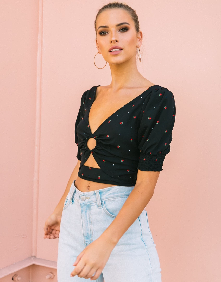 8 Birdies Tops Eves Crop Top 3 8 Birdies Tops Eves Crop Top