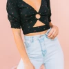8 Birdies Tops Eves Crop Top