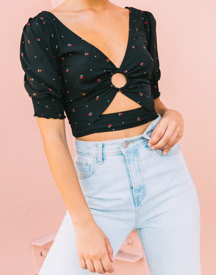 8 Birdies Tops Eves Crop Top 1 8 Birdies Tops Eves Crop Top