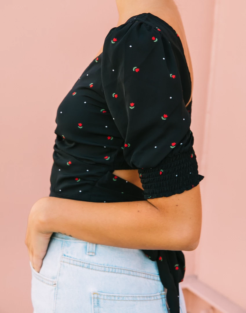 8 Birdies Tops Eves Crop Top 7 8 Birdies Tops Eves Crop Top