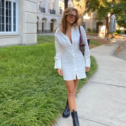 Charcoal Clothing Aurora Shirt Dress