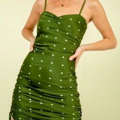 8 Birdies Dresses Zelly Mini Dress (Green)