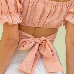 Blossom Nikita Crop Top (Pink) 15 Blossom Nikita Crop Top (Pink)