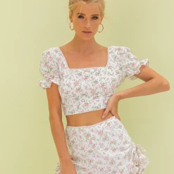 Mint Vanilla Jane Crop Top