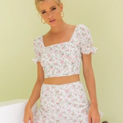 Mint Vanilla Jane Crop Top