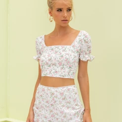 Mint Vanilla Jane Crop Top