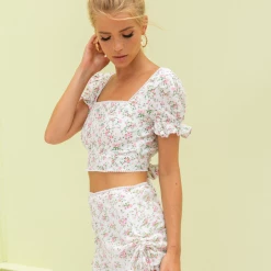 Mint Vanilla Jane Crop Top